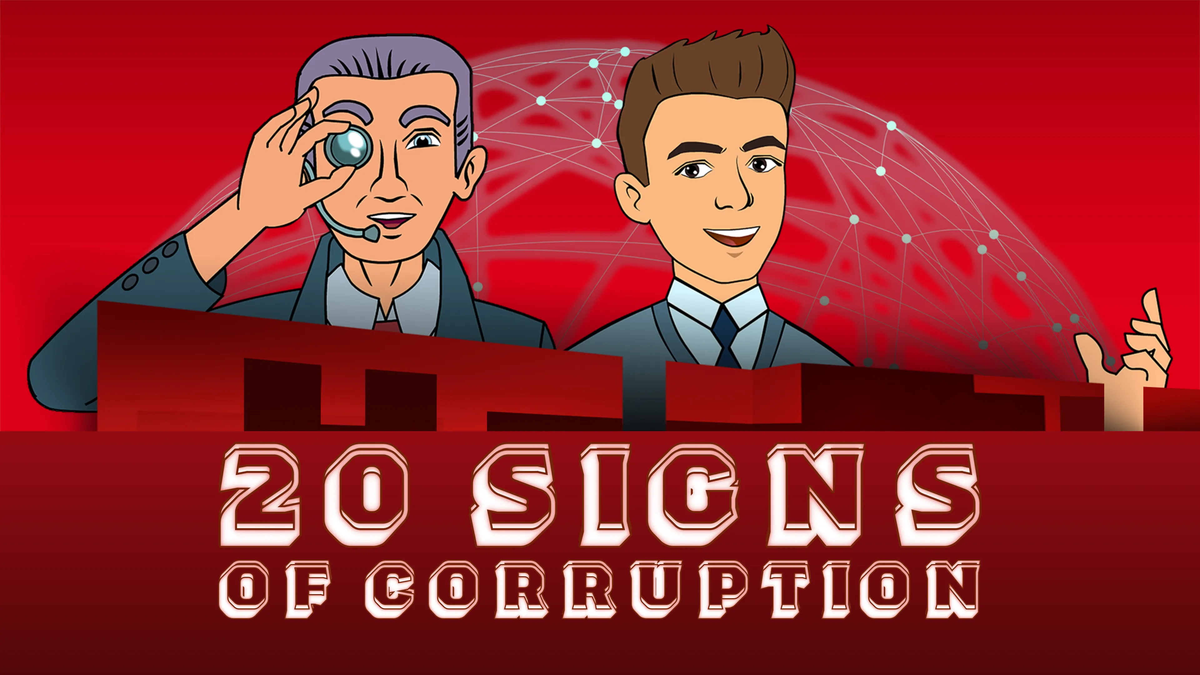 20 Signs of Corruption poster